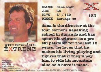 1994 Vision Generation Extreme #133 Dana Scalf Back